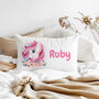 Girls Personalised Unicorn Pillowcase, thumbnail 2 of 2