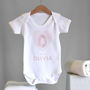 Personalised Heart Baby Vest, thumbnail 3 of 11