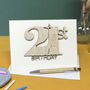 Personalised 21st Birthday Card, thumbnail 8 of 12