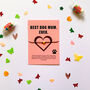 Best Dog Mum Ever Card With Wish Bracelet, thumbnail 2 of 6