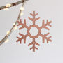 Scandinavian Christmas Tree Star Ornaments Pack Of Four, thumbnail 3 of 5