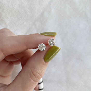 Cz Wedding Earrings Maid Of Honour, 2 of 4