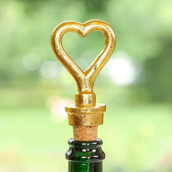 Love Heart Bottle Stopper Gift, 2 of 8