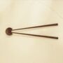 Personalised Wood Chopsticks+Rest:Perfect Engraved Gift, thumbnail 6 of 11