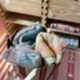 Large Wool And Jute Striped Basket Bag, thumbnail 2 of 7