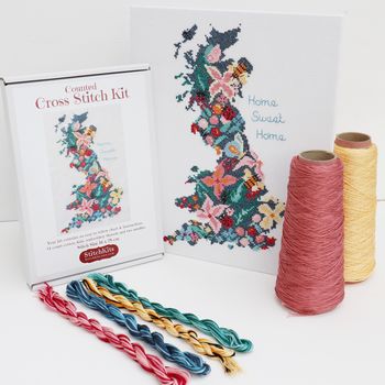 Cross Stitch Kit. Home Sweet Home, 'Beautiful Britain', 5 of 5