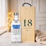 Personalised 18th Birthday Vodka Gift Set With Custom Lid, thumbnail 4 of 11