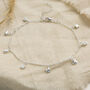 Sterling Silver Beach Lover Anklet, thumbnail 1 of 3