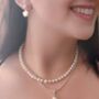 Classic Round Freshwater Pearl Necklace, thumbnail 1 of 4