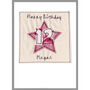 Personalised 16th Birthday Star Card For Girl, thumbnail 7 of 8