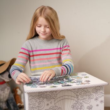 Children's Desk Colour In, Cardboard Activity Station, 6 of 7