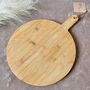Bamboo Wood Pizza Board And Pizza Plate, thumbnail 4 of 10