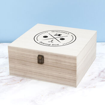 Personalised Sewing Box, 6 of 12