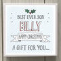 Letterbox Personalised Christmas Tree Voucher, thumbnail 2 of 7