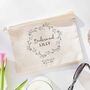Personalised Wedding Bridal Party Cosmetic Makeup Bag, thumbnail 5 of 5