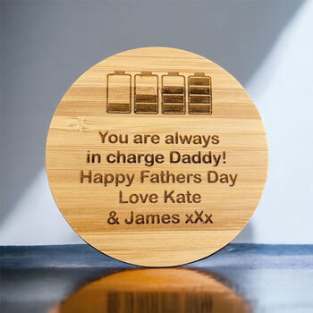 Personalised Wireless Phone Charger, 4 of 8