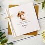 Adorable Bunny Easter Card For A Special Boy Handmade, thumbnail 3 of 4