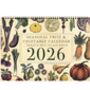 2026 Calendar UK Seasonal Fruit And Vegetable Calendar, thumbnail 1 of 12