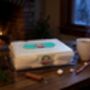 Peppermint And Cookie Brownie Slab Floss Cake Traybake, thumbnail 1 of 4