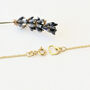 9ct Dainty Gold Bee Necklace, thumbnail 5 of 9