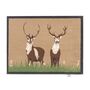 Hug Rug Deer One Mat, thumbnail 2 of 5