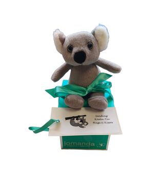 Mini Koala Soft Toy Plush, Koala Tee Hugs, Gift Boxed, 4 of 8