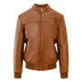 Men's Luxury Sheepskin Leather Bomber Jacket, thumbnail 8 of 11