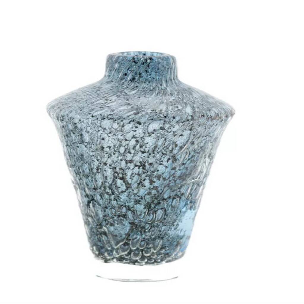 Vase And Diffuser Gheata Blue Bubbles, 1 of 6