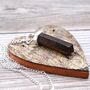 Gemstone Classic Point Pendant Tiger Eye, thumbnail 1 of 8