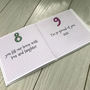 Personalised Godmother Birthday Book Card, thumbnail 4 of 6