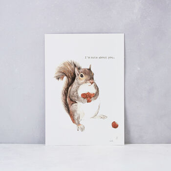 'Nuts About You' Print, 2 of 2