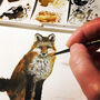 Pop Up 'Snow Foxes', thumbnail 2 of 5
