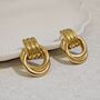 Double Knot Hoops, thumbnail 1 of 8