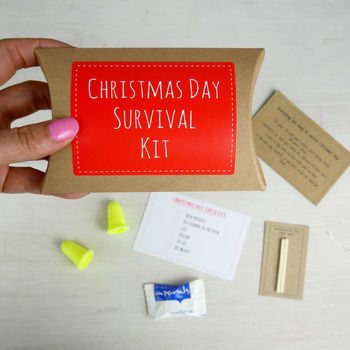 Christmas Day Survival Kit Funny Secret Santa, 5 of 5