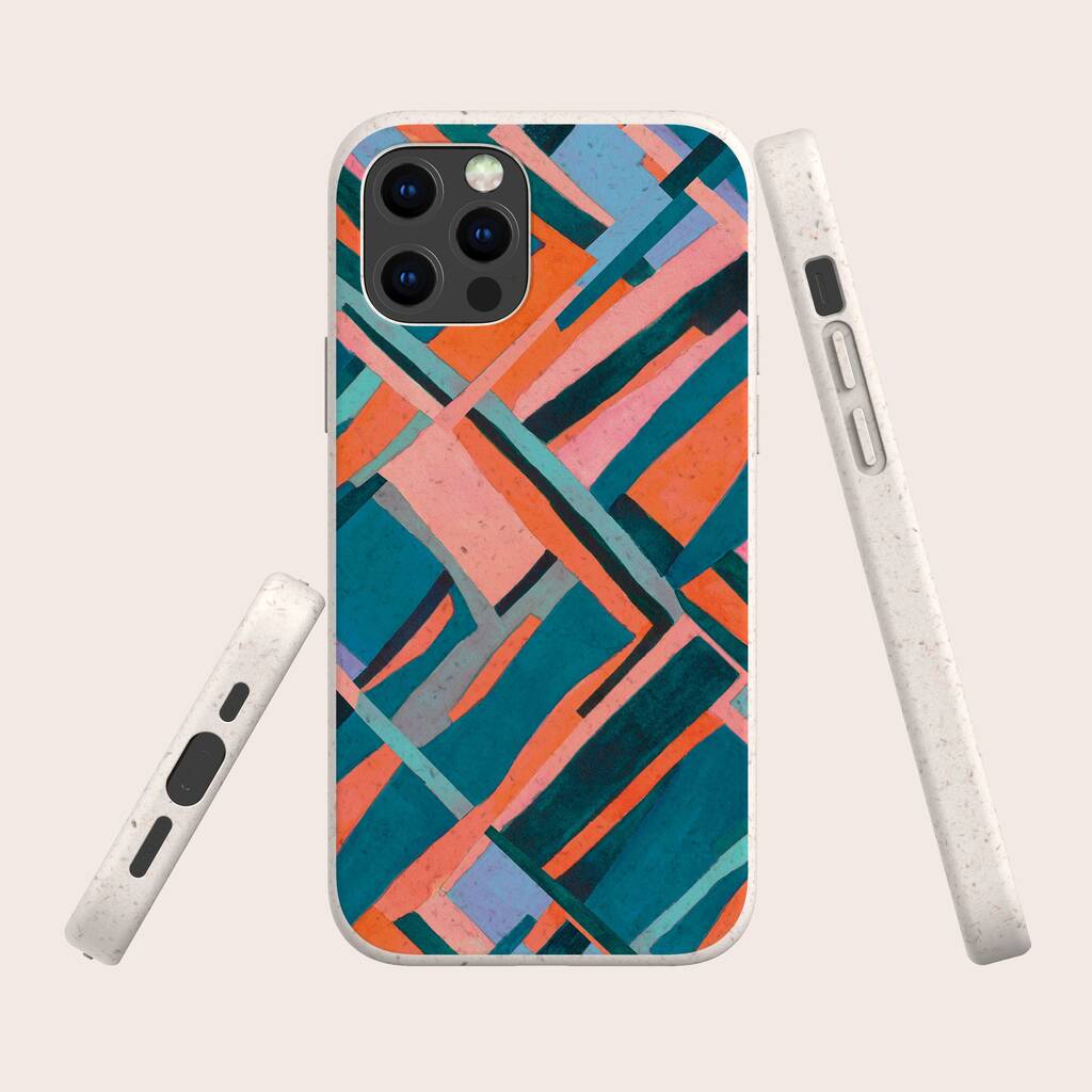 Geo Abstract Eco Friendly, Biodegradable Phone Case By Meant To Be Design