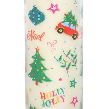 Nostalgic Christmas Pudding Scented Tube Candle, 2 of 2