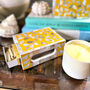 Mother Of Pearl Inlay Match Box Holder | Sunshine Yellow, thumbnail 1 of 8