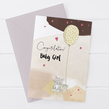 Baby Girl Or Baby Boy Card, 2 of 4