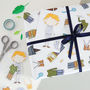 Colin Paper Doll Wrapping Paper Set, thumbnail 4 of 12