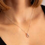 Emily And Ophelia Diamond Infinity Necklace, thumbnail 1 of 4