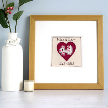 Personalised Wedding Anniversary Picture Gift, 2 of 12