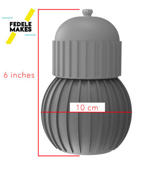 Bulb Salt And Pepper Mill Grinder, 10 of 10