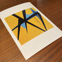 'Yellow Island Hopping' Limited Edition Fine Art Print, thumbnail 2 of 4