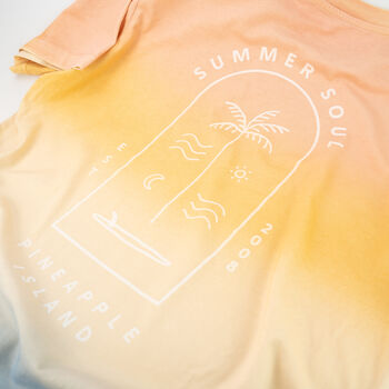 Summer Soul Ombre T Shirt, 9 of 10