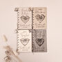 Personalised Wooden Wedding Card 'Tied The Knot', thumbnail 3 of 8