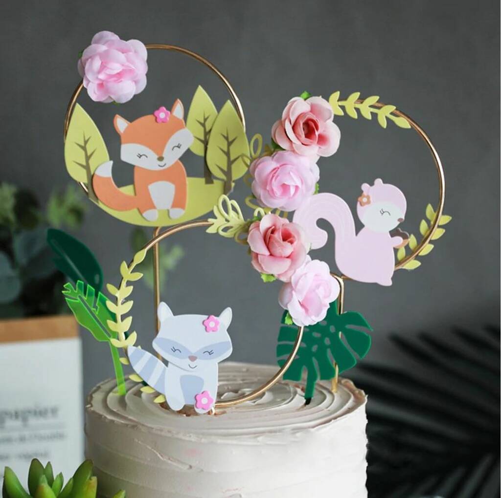 Squirrel Cake Topper, 1 of 3