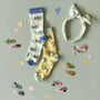Safari Fun Two Pack Socks Six To Eight Years, thumbnail 3 of 4