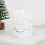 First Christmas As Gift For Couple Christmas Candle, thumbnail 1 of 10