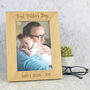 First Father's Day Solid Oak Frame, thumbnail 2 of 3