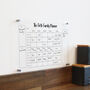Family Wall Planner Simple Black, thumbnail 6 of 8